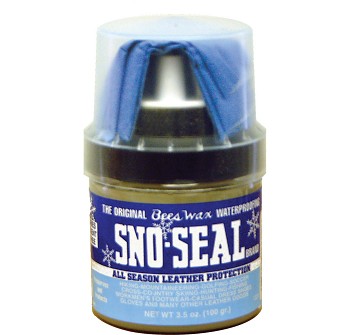 Atsko SNO SEAL wax dóza 100g s aplikátorem - černá